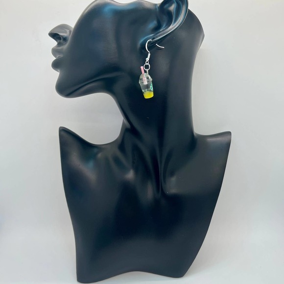 Starbucks Earrings - Boba Beads Earrings - Drink Earrings - Summer Earrings - Picture 5 of 8